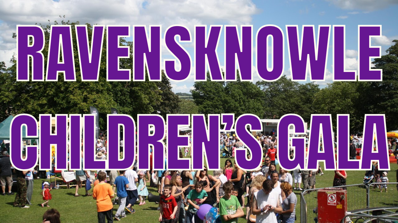 image text "Ravensknowle Children's Gala" overlays gala imagery