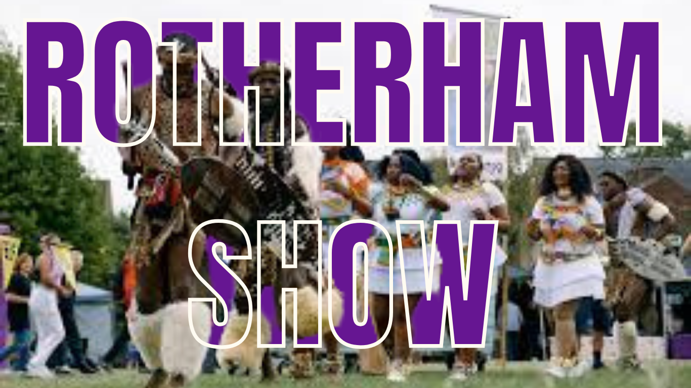 Text says Rotherham Show